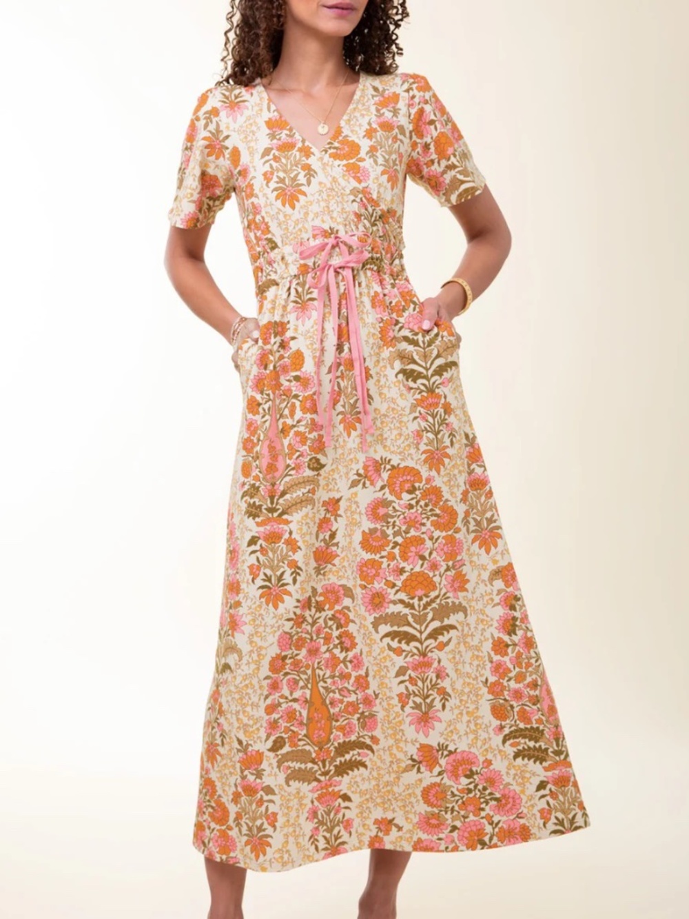 Lea Midi Dress Mcallister Spartina 449